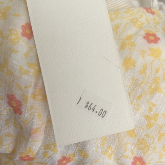 BY THE RIVER - Cream Midi Sundress with Flutter Sleeves and V-Neck - Picture 4 of 7